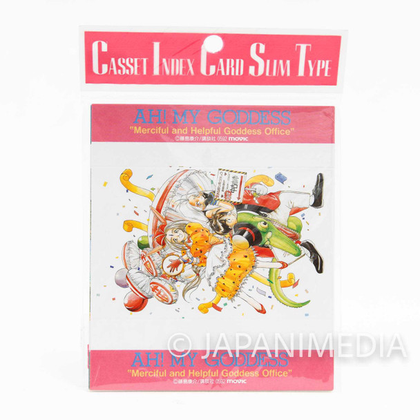 Ah! My Goddess Cassette Index Card 11 Sheet + 5 Sheet JAPAN ANIME MANGA Japanimedia Store FRONT