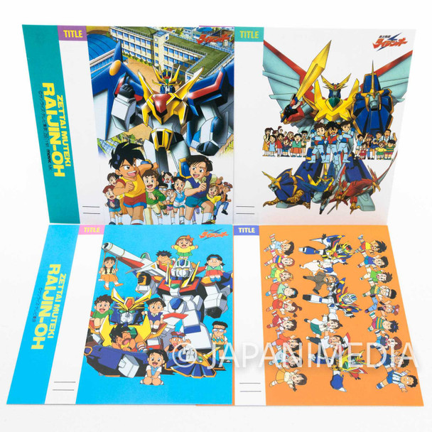 Matchless Raijin-Oh Cassette Index Card 4 Sheet JAPAN ANIME Japanimedia Store FRONT