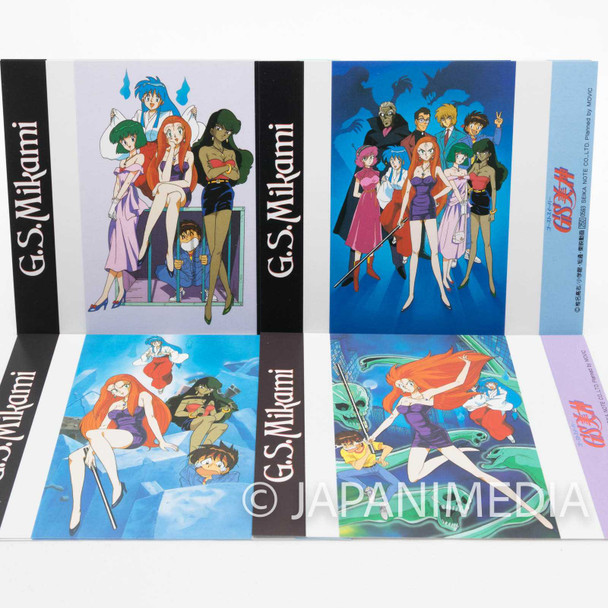 Ghost Sweeper GS Mikami Cassette Index Card 8 Sheet JAPAN ANIME MANGA Japanimedia Store FRONT