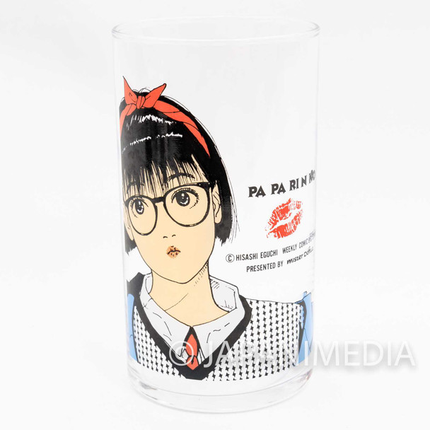 Retro RARE! PAPARINKO Glass Hisashi Eguchi Mister Donut JAPAN ANIME MANGA 5 # Japanimedia Store FRONT