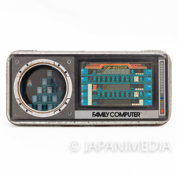 Retro RARE! Damaged Wrecking Crew Can Pen Case NES Famicom Nintendo Japanimedia Store FRONT