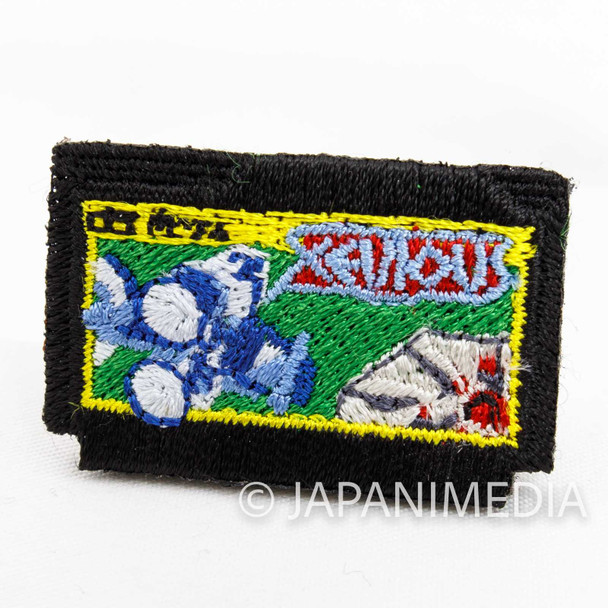 RARE! Xevious Famicom Cassette type Small Embroidery Pins Namco TOKYO PIXEL Japanimedia Store FRONT