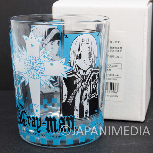 RARE! D.Gray-man Glass Limited Jump Shop 2005 JS05 JAPAN ANIME Japanimedia Store FRONT