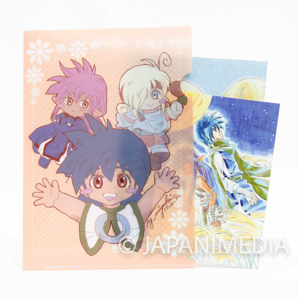 Toki no Daichi Clear File Folder & Poster & Postcard set Miyuki Yama JAPAN MANGA Japanimedia Store FRONT