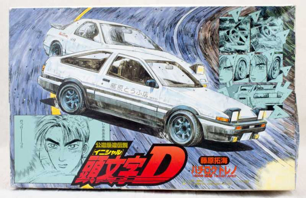 Initial D Plastic Model kit Toyota Sprinter AE86 1600GT 1/24 Scale JAPAN ANIME Japanimedia Store FRONT
