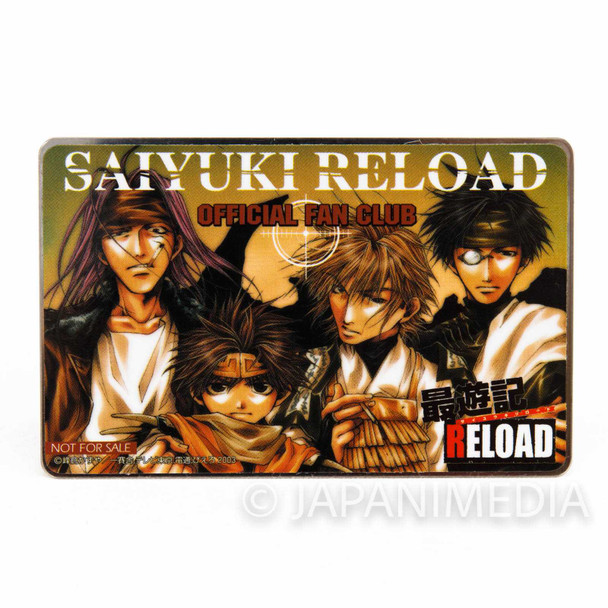 RARE!! SAIYUKI Reload Card Mirror official fan club JAPAN MANGA Japanimedia Store FRONT