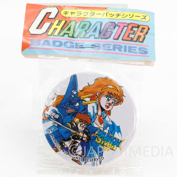 Retro! Dragon Spirit Tin Button Badge #1 JAPAN JAPAN GAME PC Engine NAMCO Japanimedia Store FRONT