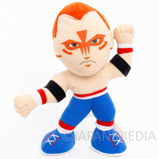 Virtua Fighter Wolf Hawkfield Plush Doll 9" SEGA 1994 JAPAN Japanimedia Store FRONT