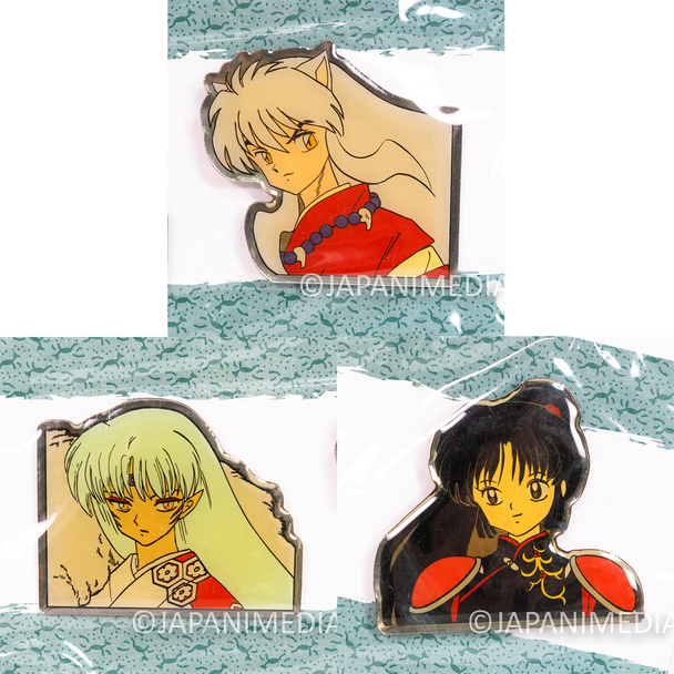Inuyasha Pins Badge Set Inuyasha Sesshomaru Sango Rumiko Takahashi Japan | Japanimedia Store Front