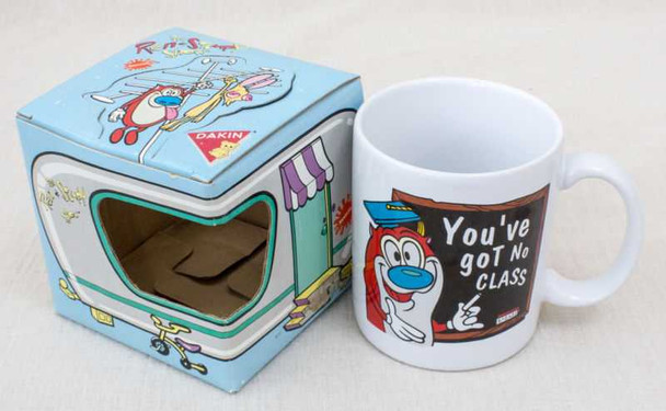 The Ren & Stimpy Show DAIKIN GRAD 12oz MUG Nickelodeon Japanimedia Store FRONT