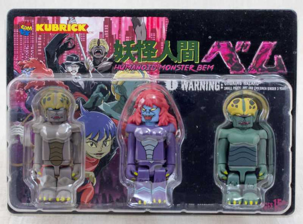 Humanoid Monster Bem Bella Belo Kubrick Set Figure Medicom Toy JAPAN ANIME MANGA Japanimedia Store FRONT
