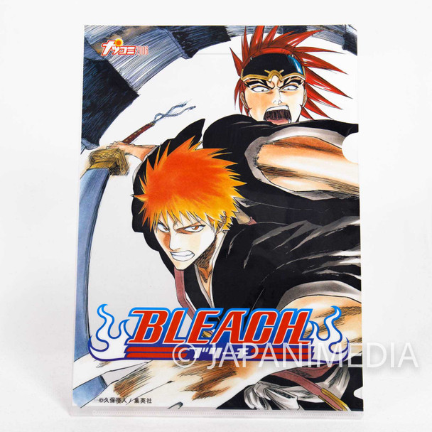 BLEACH Clear File Folder Natsucomi 2006 Jump [Ichigo / Renji] JAPAN MANGA Japanimedia Store FRONT
