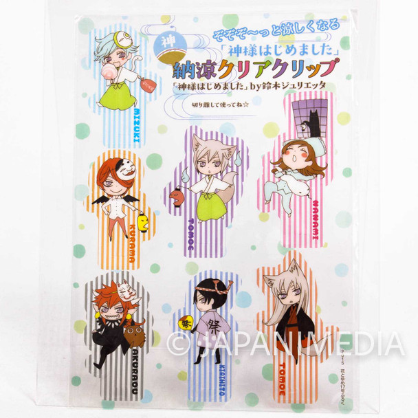 Kamisama Kiss Clear clip (7pc) Sheet JAPAN MANGA Japanimedia Store FRONT