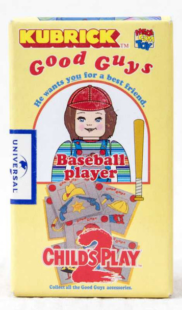 Child's Play 2 Chucky (Baseball Player ver.) Good Guys Figure Kubrick Medicom Toy Japanimedia Store FRONT