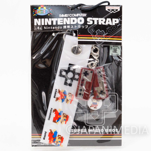 Nintendo Famicom Miniature Figure Strap Super Mario Bros. Ver. 3 JAPAN GAME NES Japanimedia Store FRONT
