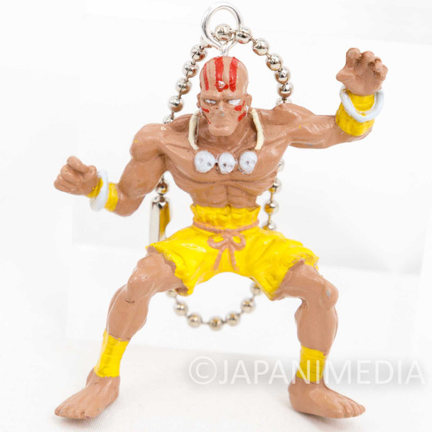 Retro RARE Street Fighter 2 Dhalsim Mini Figure Ballchain JAPAN GAME CAPCOM Japanimedia Store FRONT