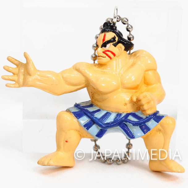 Retro RARE Street Fighter 2 E. Honda Mini Figure Ballchain JAPAN GAME CAPCOM Japanimedia Store FRONT