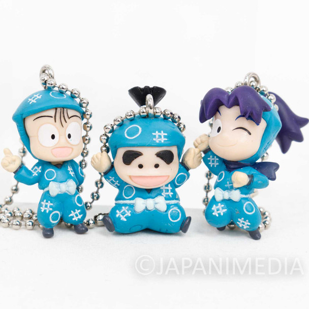 Nintama Rantarou Kirimaru Shinbe Rantaro 3pc Mini Figure Ballchian JAPAN ANIME Japanimedia Store FRONT