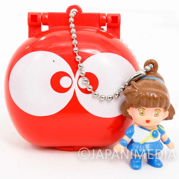 Retro RARE PUYO PUYO Arle Nadja Figure & Puyo Case Ballchain JAPAN GAME SEGA Japanimedia Store FRONT