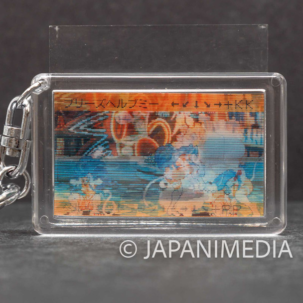 Darkstalkers (Vampire) Felicia Hologram Picture Plate Keychain Capcom JAPAN Japanimedia Store FRONT