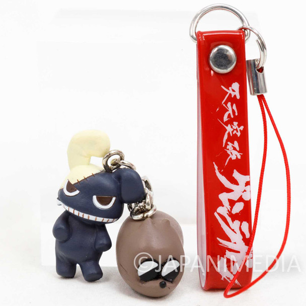 RARE! Gurren Lagann Boota & Yakuza Rabbit Mini Figure Mascot Strap Eyeup GAINAX Japanimedia Store FRONT