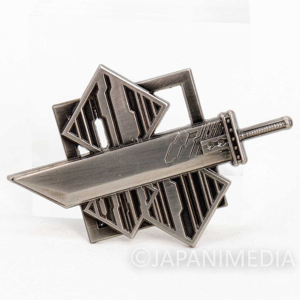 Final Fantasy VII Cloud Buster Sword Metal Pins Badge SQUARE ENIX Japanimedia Store FRONT
