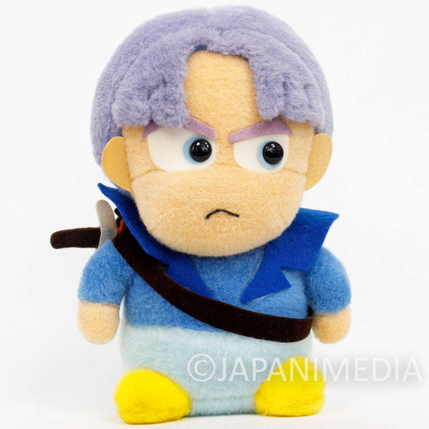 Retro RARE! Dragon Ball Kids 9" Plush Doll Trunks BANDAI JAPAN NO BOX Japanimedia Store FRONT