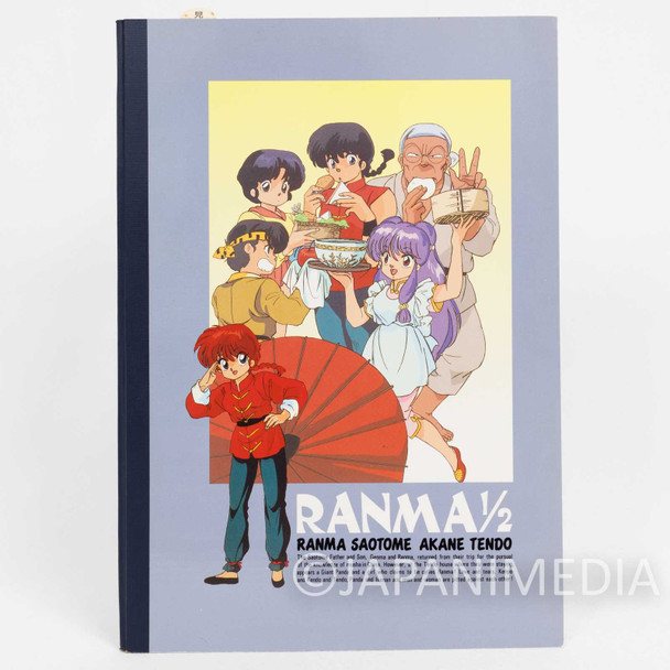 Ranma 1/2 Double Jacket Notebook Seika Note #8 JAPAN ANIME RUMIKO TAKAHASHI Japanimedia Store FRONT