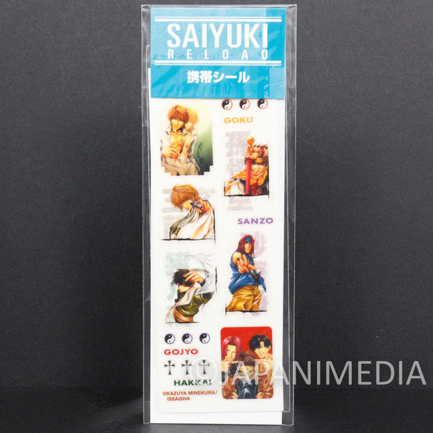 Retro SAIYUKI Reload Stickers Sheet JAPAN ANIME Japanimedia Store FRONT