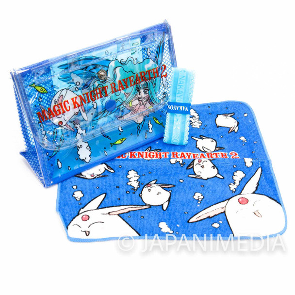 Magic Knight Rayearth Summer Dress up Set [Mini Clear Bag / Mini Towel / Ribbon] JAPAN ANIME Japanimedia Store FRONT