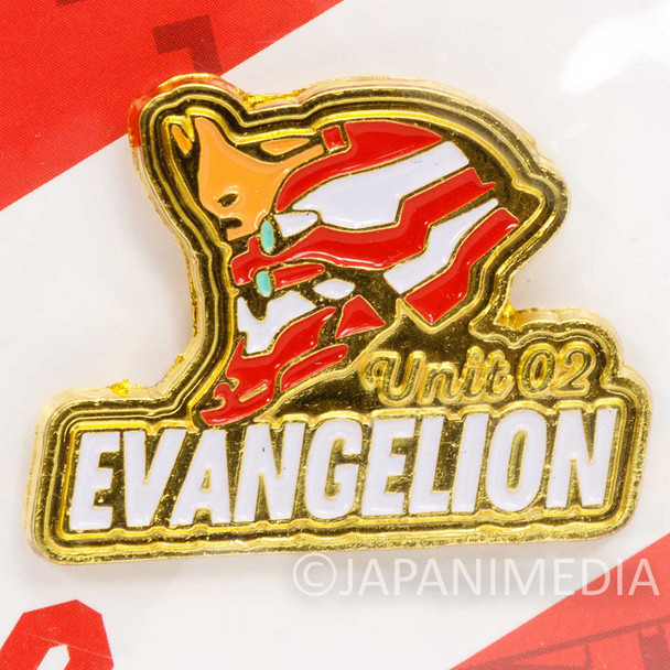 Evangelion EVA Unit 02 Pins JAMMY JAPAN ANIME Japanimedia Store FRONT