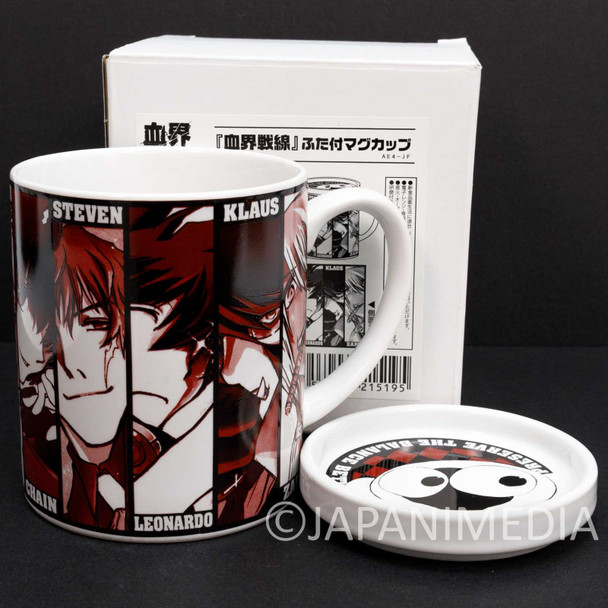Blood Blockade Battlefront Libra Mug with Lid JAPAN ANIME Japanimedia Store FRONT