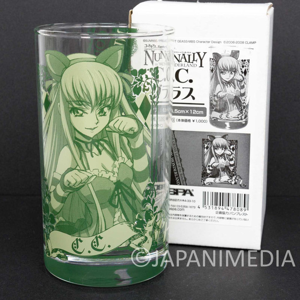 Code Geass C.C. NUNNALLY in Wonderland Glass Cospa JAPAN ANIME Japanimedia Store FRONT