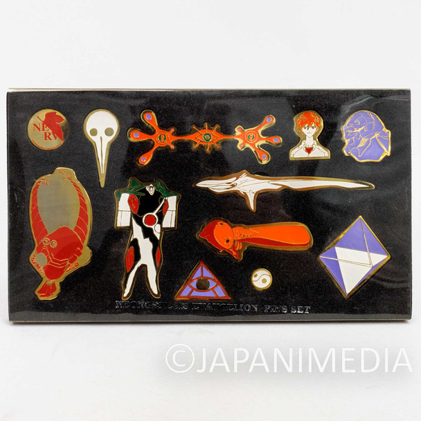 Evangelion Pins Collection Set Angels Shito Kaworu Nagisa JAPAN Japanimedia Store FRONT