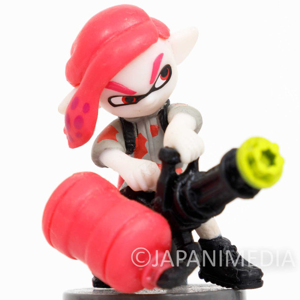 Splatoon 2 Squid Boy with Heavy Splatling Choco-egg Mini Figure JAPAN SWITCH Japanimedia Store FRONT