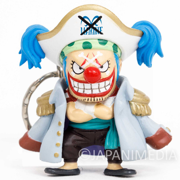 One Piece Buggy Figure Keychain Banpresto JAPAN ANIME Japanimedia Store FRONT