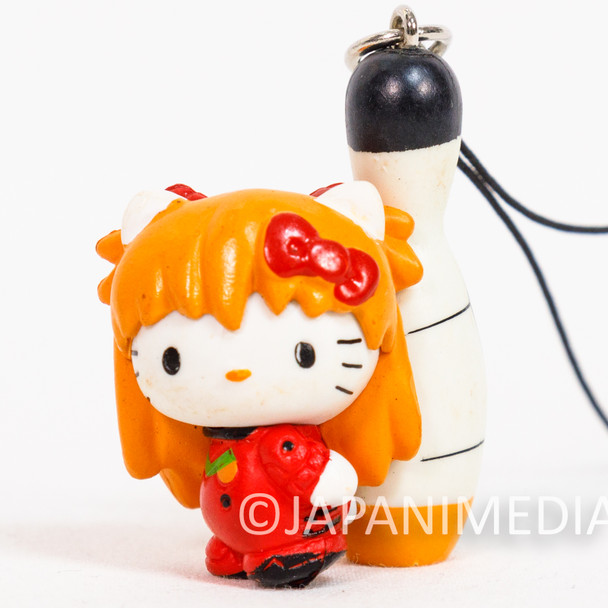 Evangelion x Hello Kitty Asuka Langley Bowling Pin Figure Strap Japan - Japanimedia Store Front