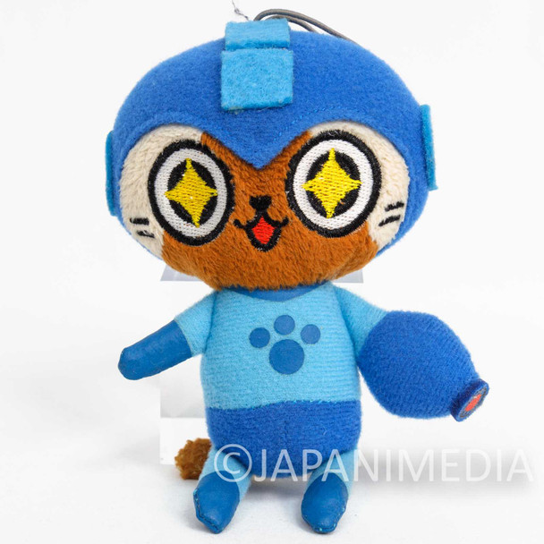 Mega Man Rock Man x Monster Hunter Felyne Airou Plush Doll Capcom Japanimedia Store FRONT