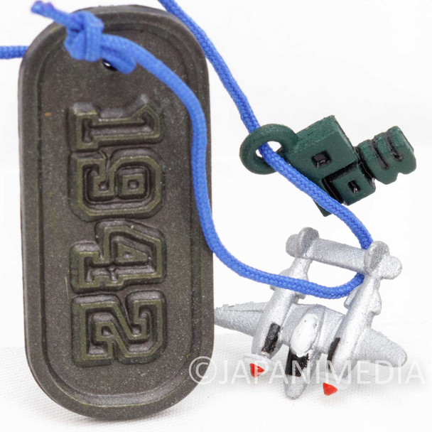 RARE! 1942 P-38 Lightning & POW Small Figure Plate Strap Capcom Japanimedia Store FRONT