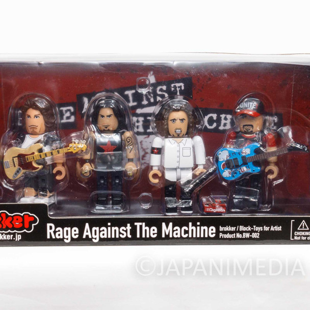Rage Against The Machine Figure set Block Toy BW-002 Figure JAPAN Japanimedia Store FRONT