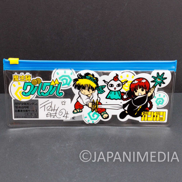 Magical Circle Guru Guru Kukuri &Nike Vinyl Pen Case JAPAN ANIME MANGA Japanimedia Store FRONT