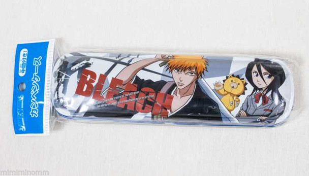 BLEACH Can Pen Case Showa Note Ichigo Rukia Kon JAPAN ANIME MANGA JUMP Japanimedia Store FRONT