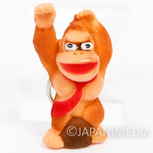 Donkey Kong Flocky Figure Keychain #B Nagasakiya Nintendo FAMICOM SNES Japanimedia Store FRONT
