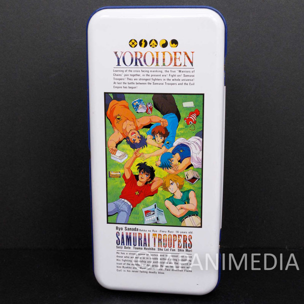 Ronin Warriors Samurai Troopers Can Pen Case #2 JAPAN ANIME Japanimedia Store FRONT