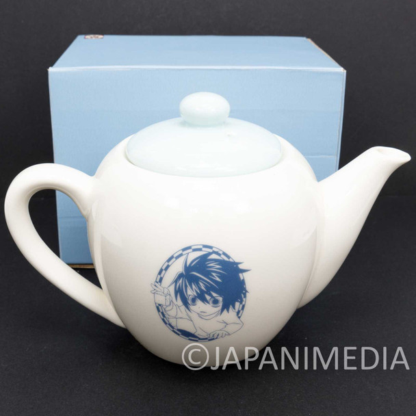 RARE! Death Note Light Yagami L Ryuzaki Tea Pot Movic JAPAN ANIME MANGA Japanimedia Store FRONT