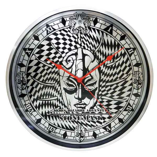 JoJo's Bizarre Adventure Full Metal Wall Clock Part.2 Stone Mask JAPAN ANIME Japanimedia Store FRONT