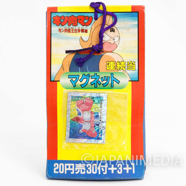 Retro RARE Kinnikuman Magnet Sheet set 34pc JAPAN ULTIMATE MUSCLE Japanimedia Store FRONT