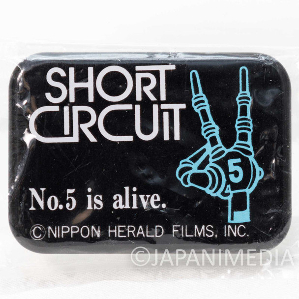 Movie Short Circuit Metal Can Badge Pins Japanimedia Store FRONT