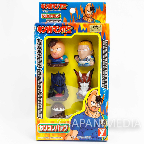 KINNIKUMAN 2nd Generations Finger Puppet Figure 5pc Set Ultimate Muscle Japanimedia Store FRONT