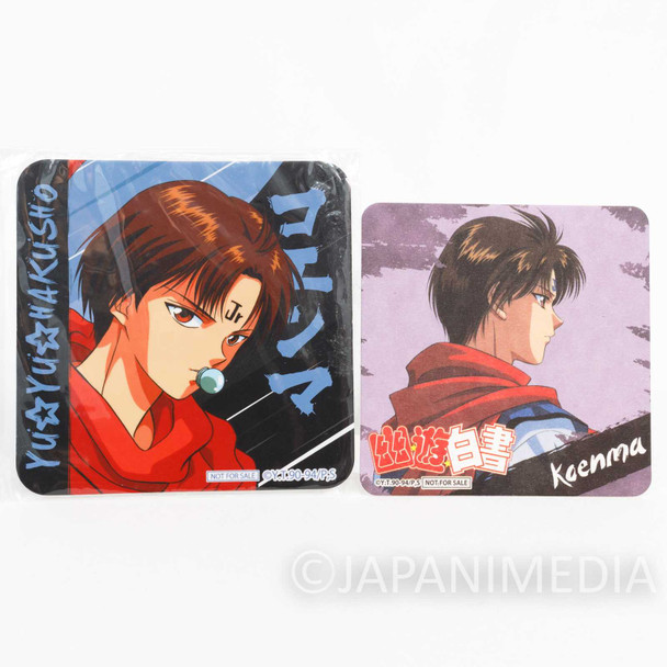 Yu Yu Hakusho Koenma Paper Coaster 2pc Set JAPAN ANIME MANGA Japanimedia Store FRONT